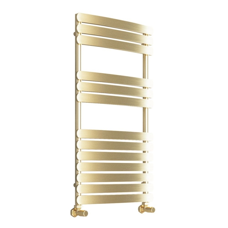 Venezia Brushed Brass Radiator 90x50cm | Tile Merchant