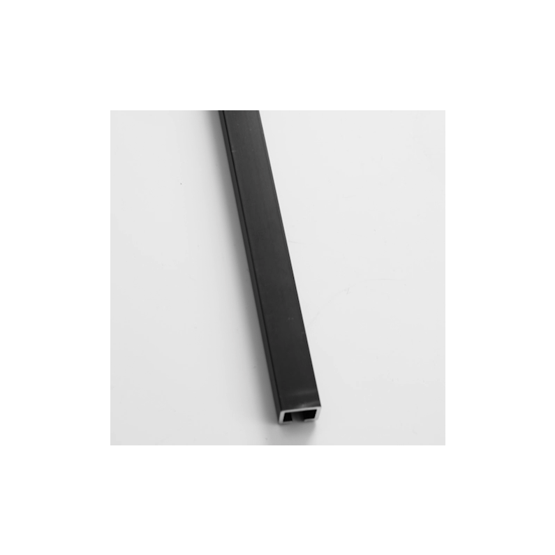 7mm Black Matt Listello Tile Trim 2.4m