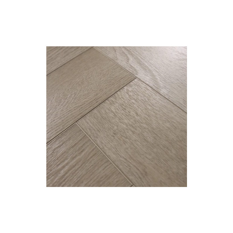 Aspen Oak SPC Vinyl Herringbone Uni-Drop Flooring 60x12.5cm