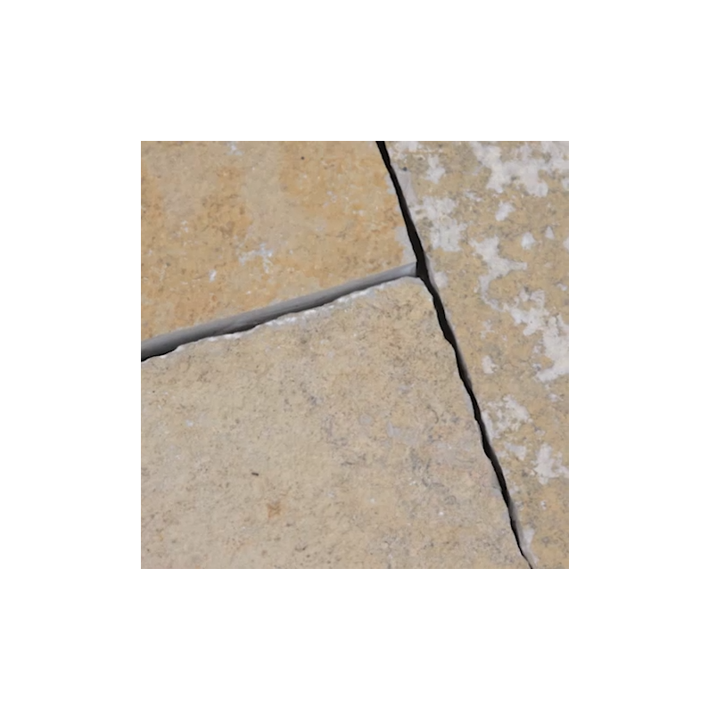 Kota Yellow Limestone Hand-Cut Calibrated Paving Slab 60x90x2.2cm