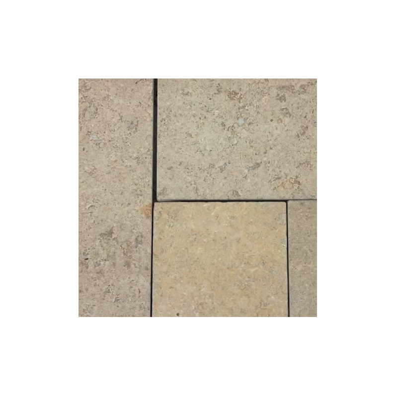 Egyptian Limestone Paving Patio Pack Tumbed Finish 1m²