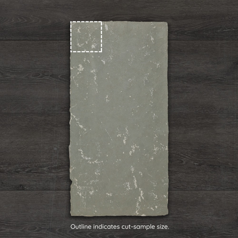 Kota Green Limestone Paving Hand-Cut Natural 60x30x~3cm