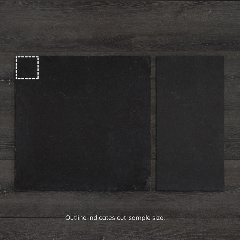 Black Limestone Paving Hand-Cut Natural Patio Pack 10.26m²