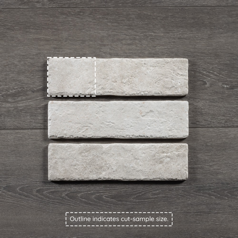 Jerica Brick Slip Blanco Matt Porcelain Tile 28x7.5cm