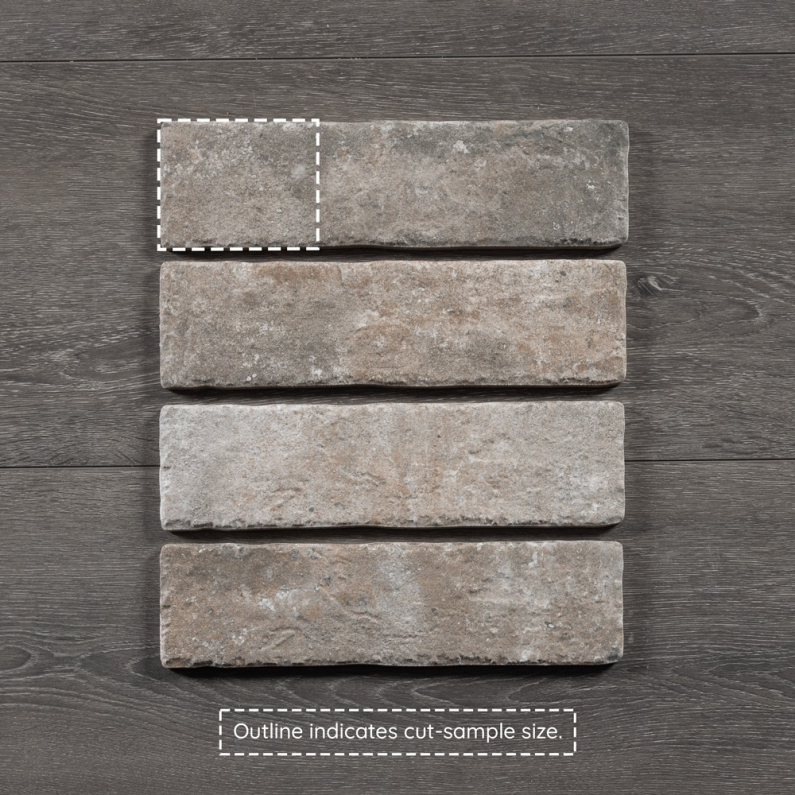 Jerica Brick Slip Terra Matt Porcelain Tile 28x7.5cm