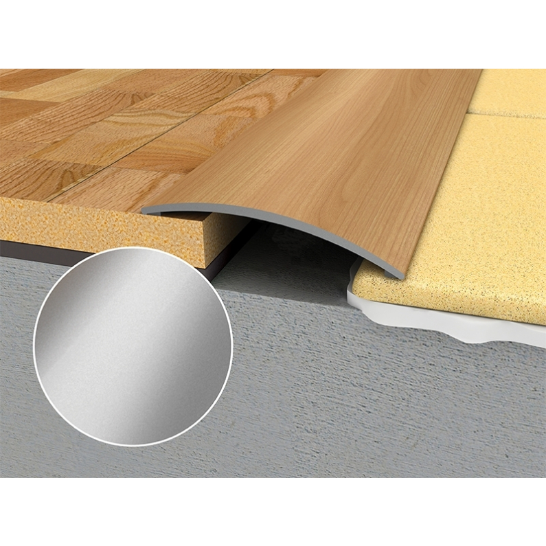 WRG2 38mm Reducer Adhesive Profile P1 Silver 900mm
