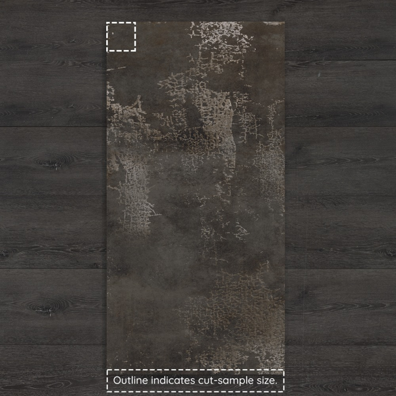 Rimini Black Semi-Lustre Porcelain Tile 120x60cm