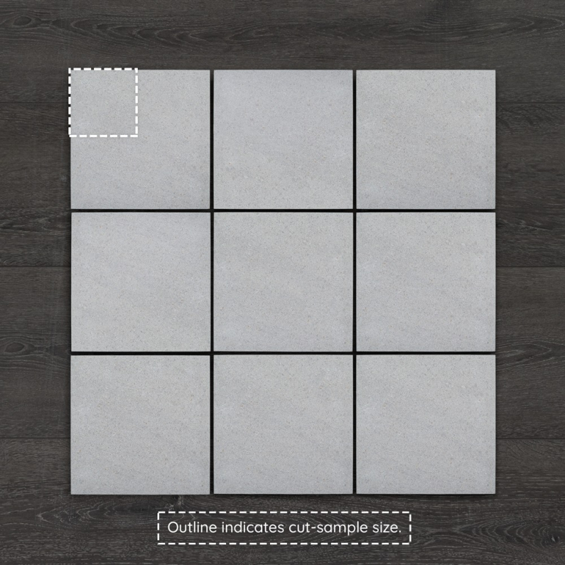 Outdoor Porcelain Cobble Aran Pearl Natural Tile 20x20cm