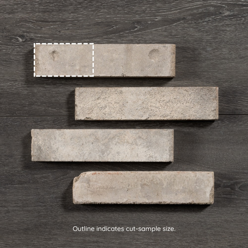 Reclaimed Brick Slips White 240x55x20mm