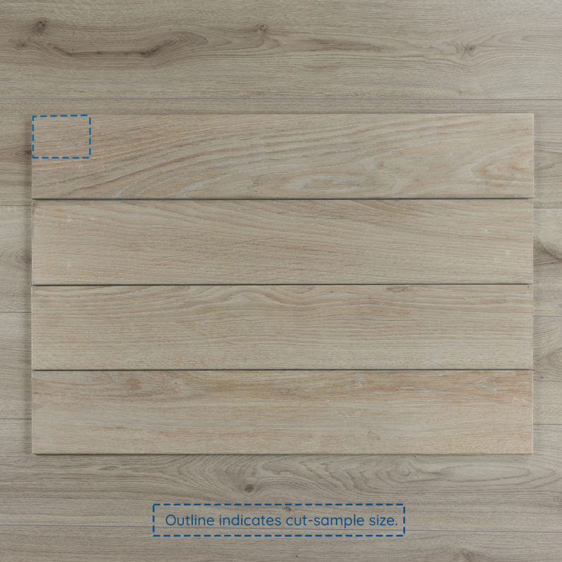 IWood Nude Wood-Effect Matt Porcelain Tile 90x15cm