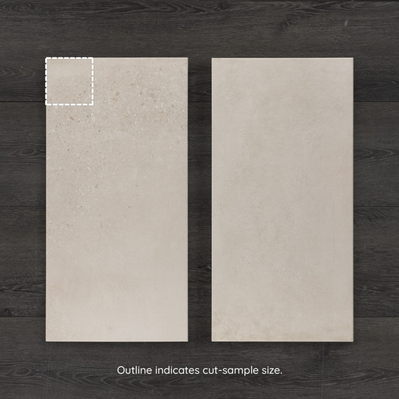Amstel Beige Matt Porcelain Tile 60x30cm