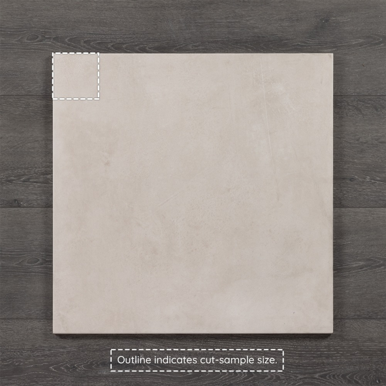 Elementi Beige Matt Porcelain Tile 60x60cm