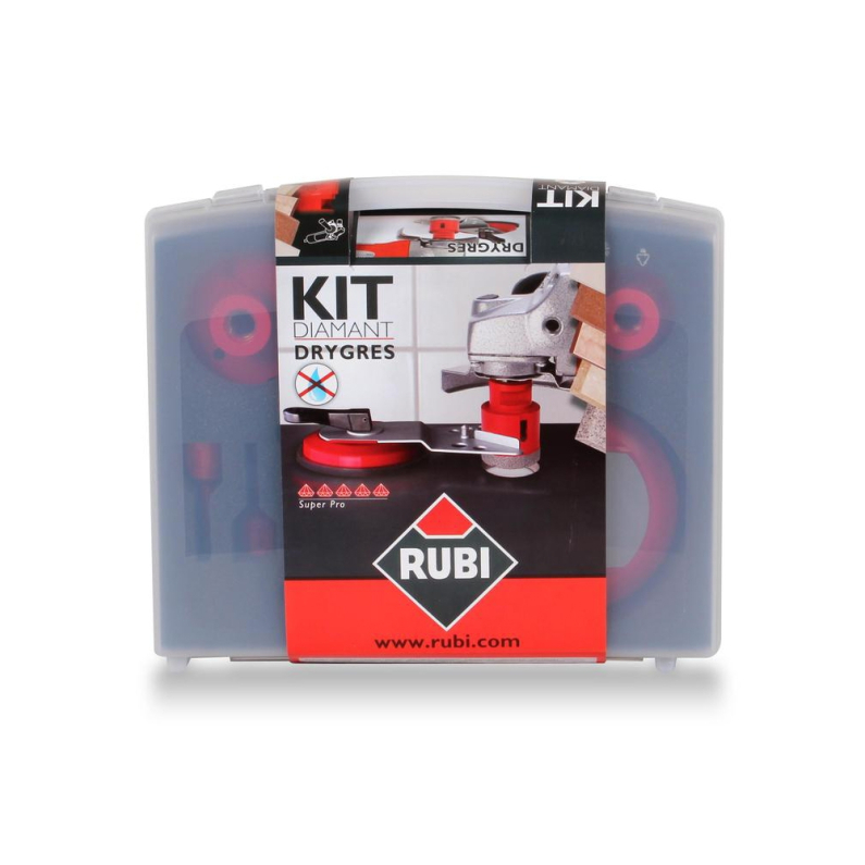 Rubi Superpro Drygres Diamond Tile Drill Bit Kit 6