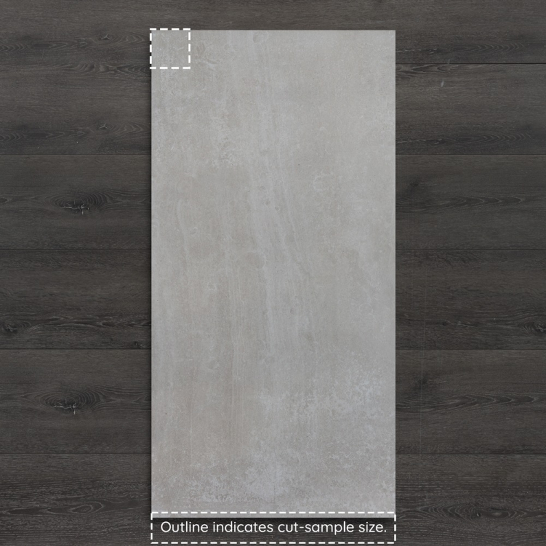 Outdoor Pluto Grey Concrete-Effect Matt Porcelain Tile 120x60cm