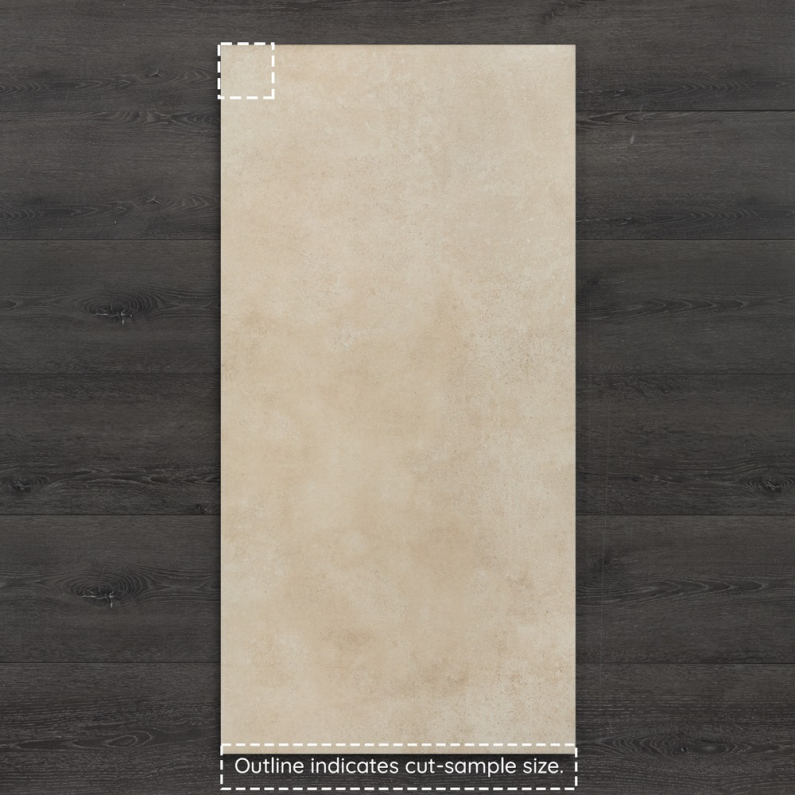 Outdoor Venus Sand Limestone-Effect Matt Porcelain Tile 120x60cm