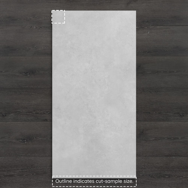 Outdoor Venus Silver Limestone-Effect Matt Porcelain Tile 120x60cm
