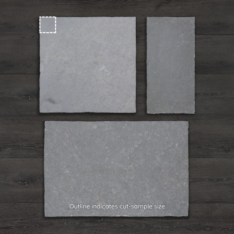 Kota Grey Limestone Paving Hand-Cut, Calibrated Patio Pack 15.12m²
