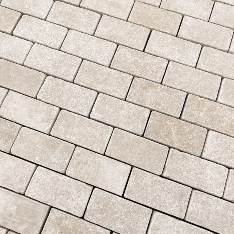 Egyptian Limestone Tumbled Cobble 20x10cm