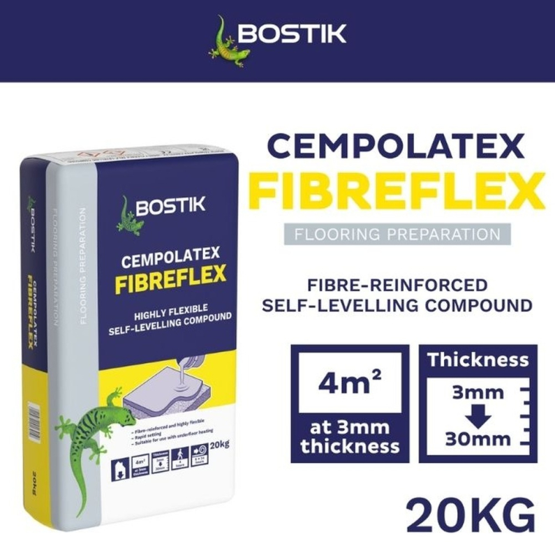 Bostik Cempolatex Fibreflex Self-Levelling Compound 20kg