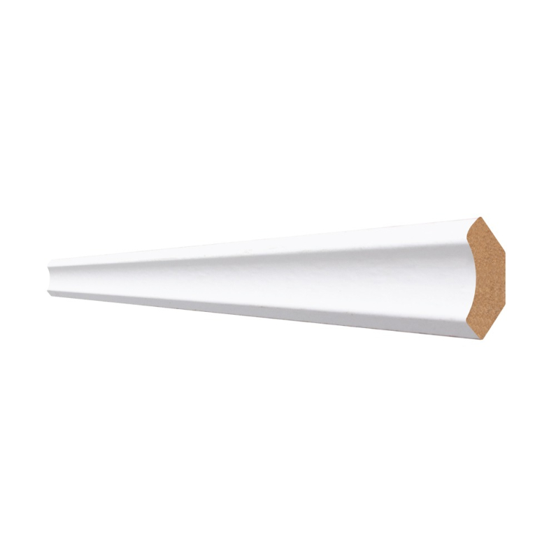 Scotia MDF White 2.4m 16x16mm