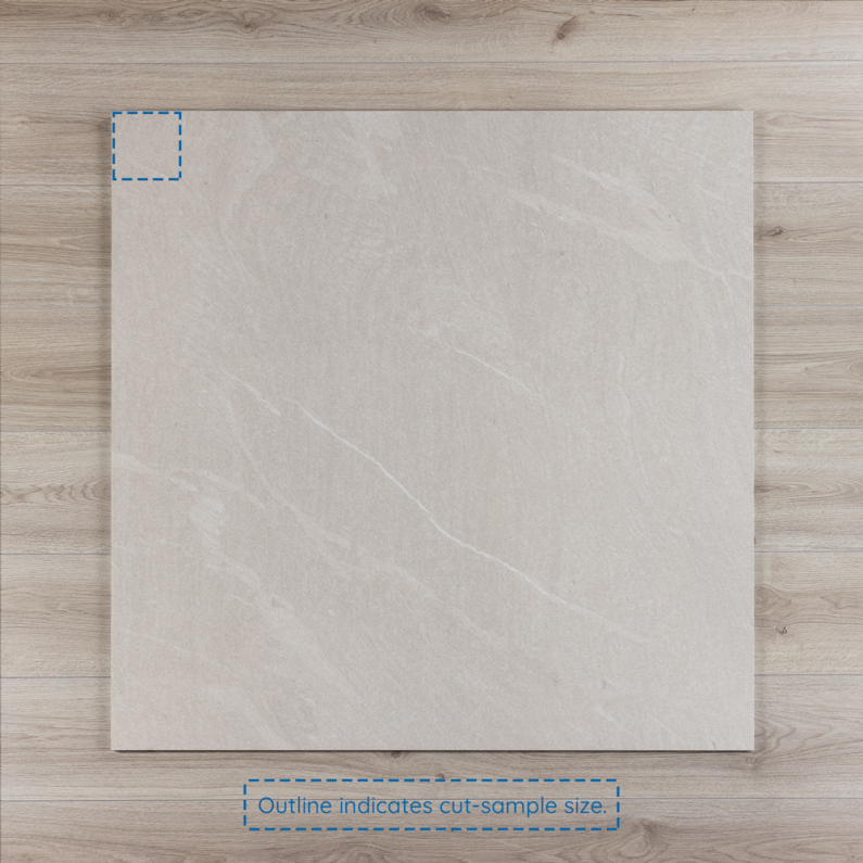 Bianco Royal Marble-Effect Satin Matt Porcelain Tile 100x100cm