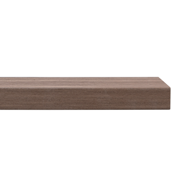 25mm Slat Wall Panel Walnut L Shaped Corner 250x2.9cm