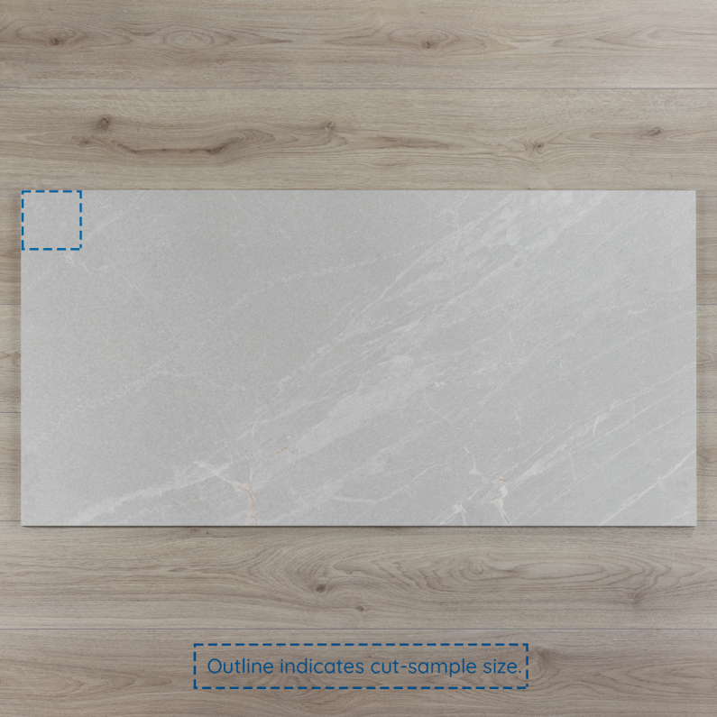 Agora Dove Matt Marble-Effect Matt Porcelain Tile 120x60cm