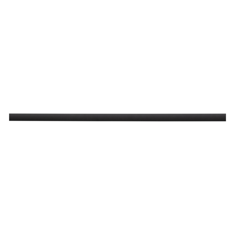 18mm Woodlux Wooden Wall Panel Black Dado Rail 275x3.5cm
