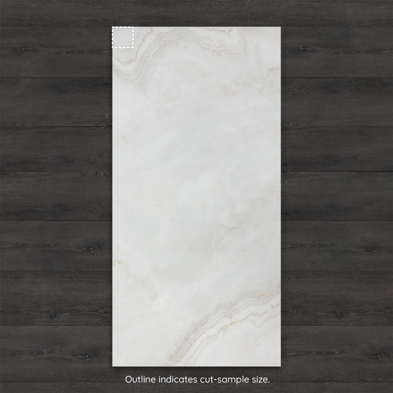 Unis Onyx-Effect Polished Porcelain Tile 160x80cm