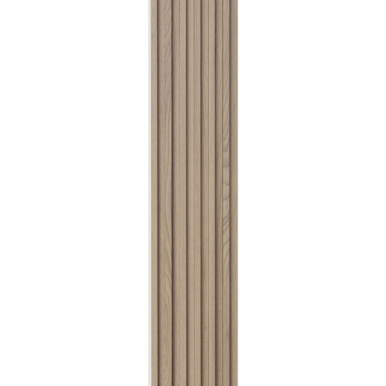 18mm Slat Wall Panel Ash 290x17cm