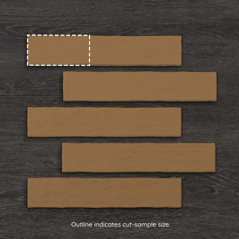 Metro Ainsa Coto Matt Porcelain Tile 25x5cm