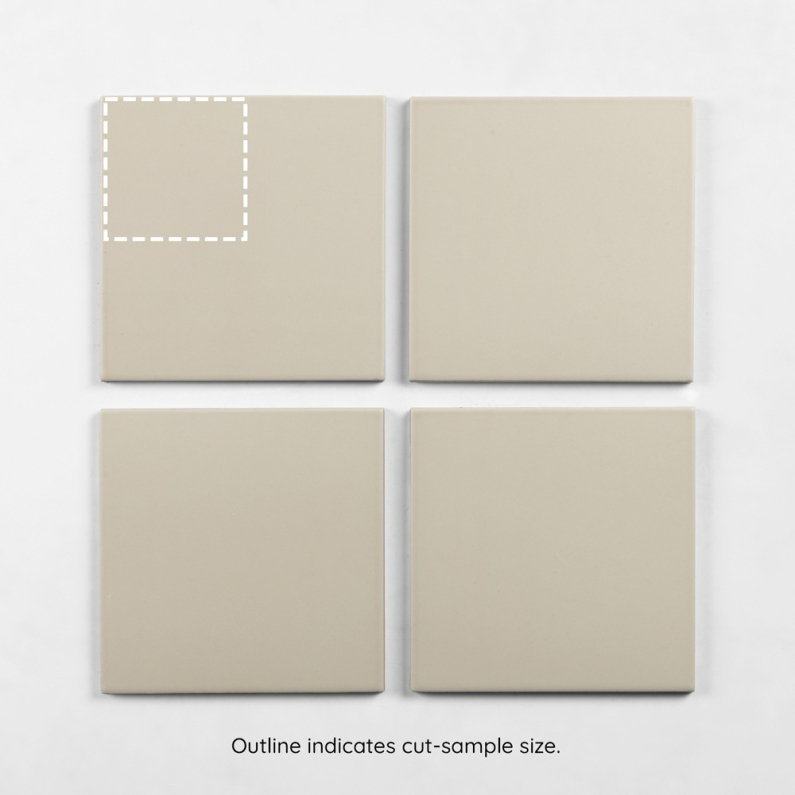 Seasons Base Beige Matt Porcelain Tile 15x15cm