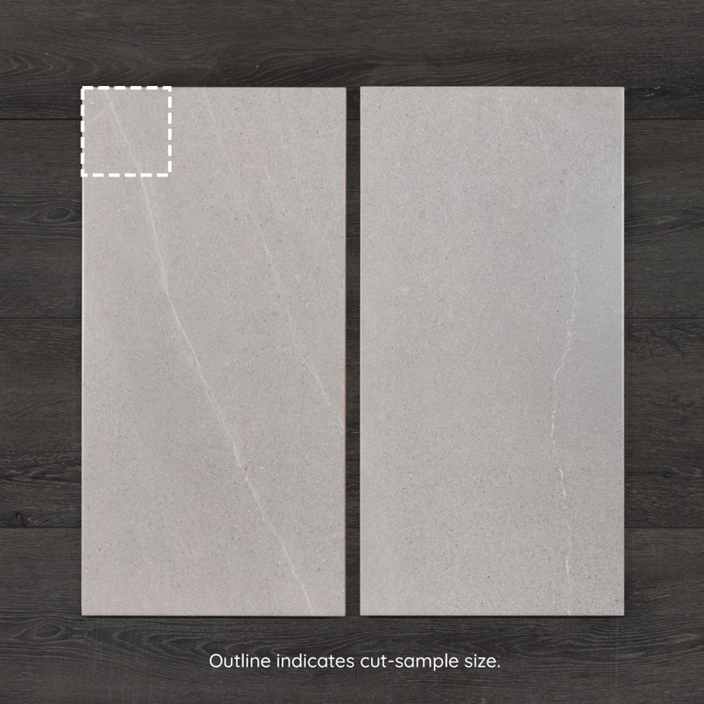 Bellevue Grey Light Matt Ceramic Tile 60x30cm