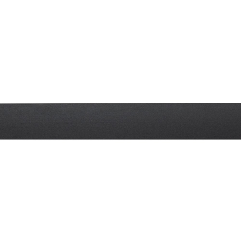 12mm Black Matt Square Edge Tile Trim 2.4m