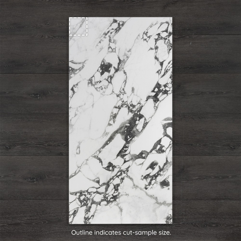 Arabescato Matt Porcelain Tile 120x60cm