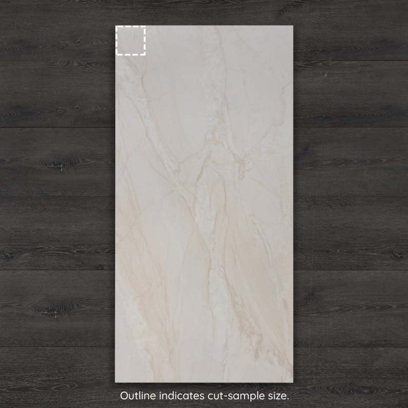 Florence Macaubas Marble-Effect Matt Porcelain Tile 120x60cm
