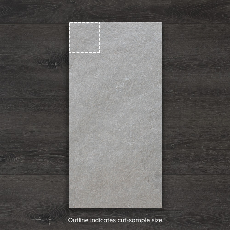 Ash Grey Limestone Paving Sawn-Cut Natural 60x30cm