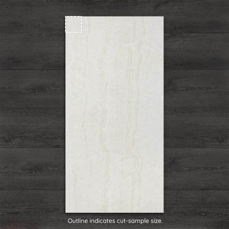 Taj Mahal Natural Onyx-Effect Porcelain Tile 120x60cm