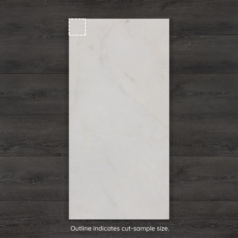 Crystallo Marble-Effect Matt Porcelain Tile 120x60cm