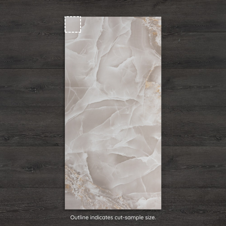 Crystal Ridge Onyx-Effect Matt Porcelain Tile 120x60cm
