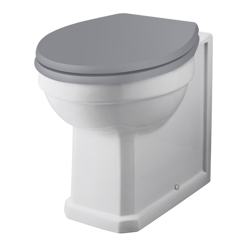 Fitzroy Back to Wall WC Pan (Comfort Height) - White