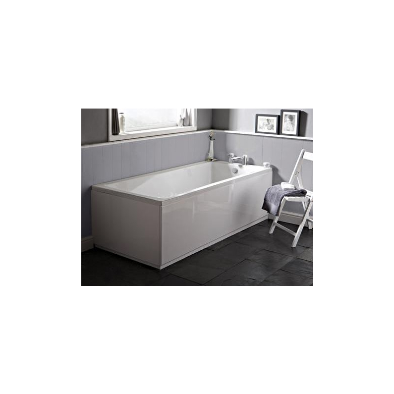 Clinton SE Bath (Stone Resin) - White 1700x700mm