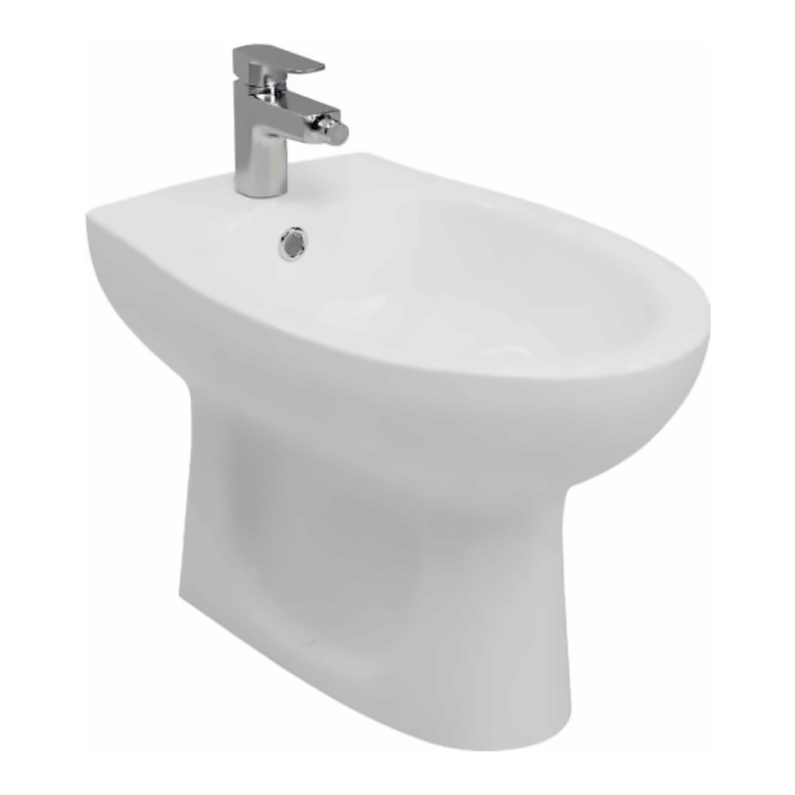 Kota Floor Standing Bidet - White