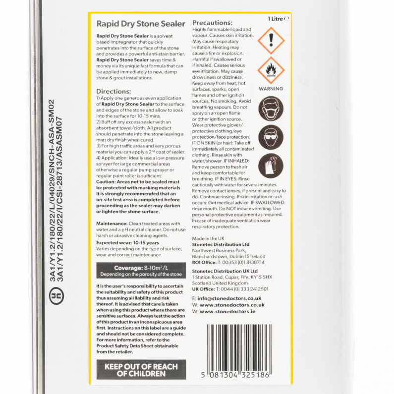 Stontex Rapid Dry Stone Sealer 1L