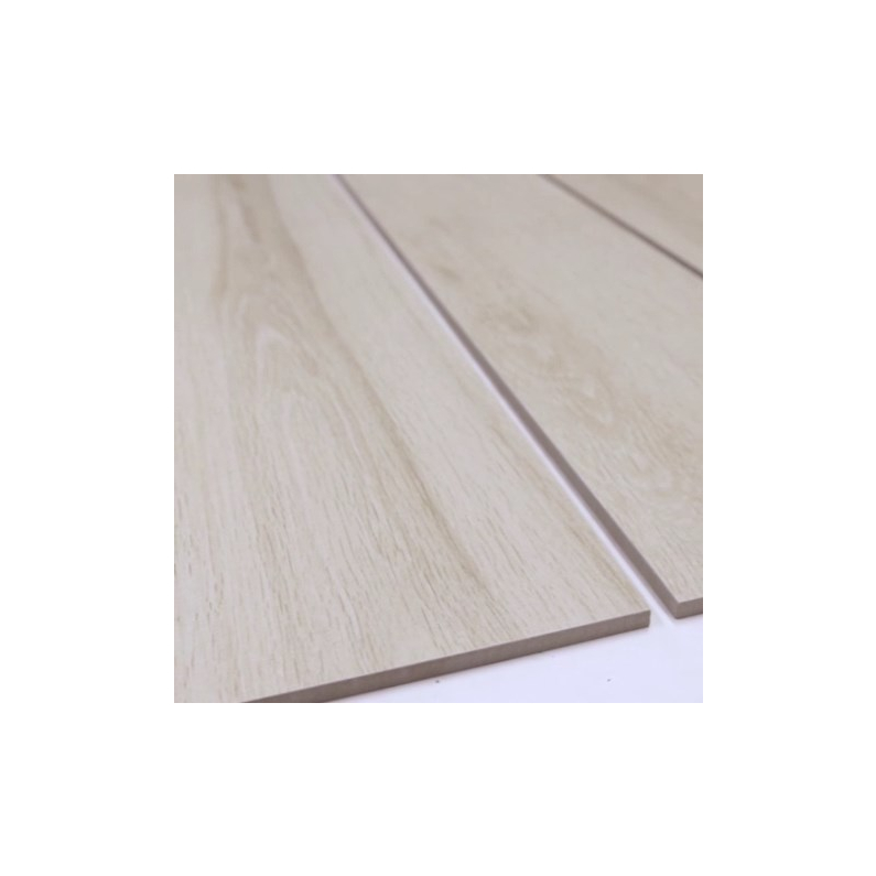 Moneo Blanco Wood-Effect Matt Porcelain Tile 120x20cm