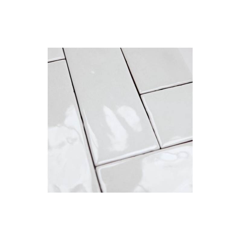Metro Nolita Passion Blanco Gloss Porcelain Wall Tile 20x6.5cm