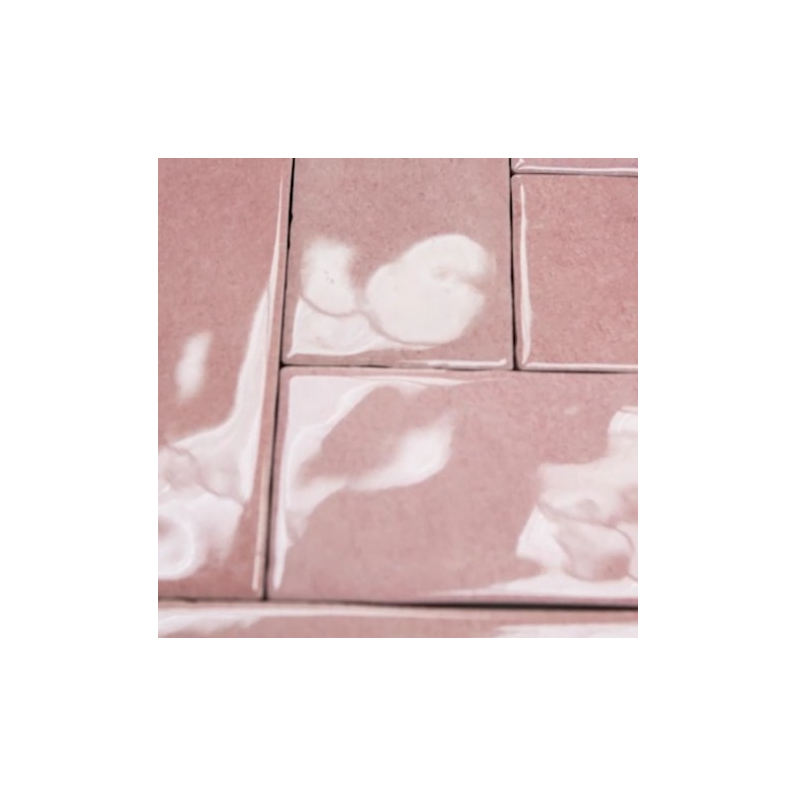 Metro Nolita Passion Rosa Gloss Porcelain Wall Tile 20x6.5cm