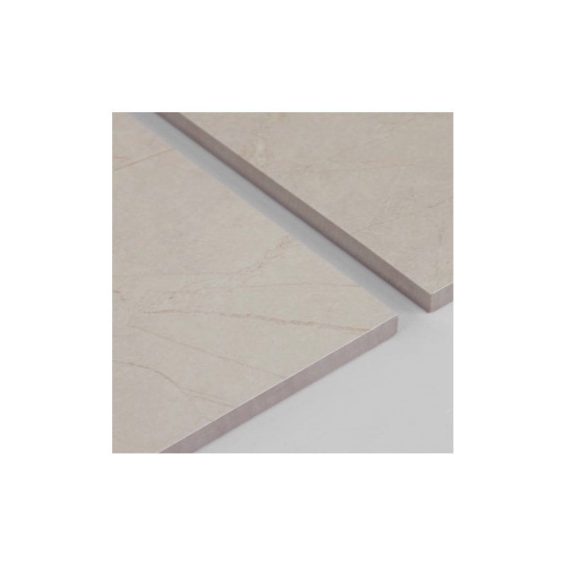 Pulpis Sand Marble-Effect Checkerboard Matt Porcelain Tile 30x30cm