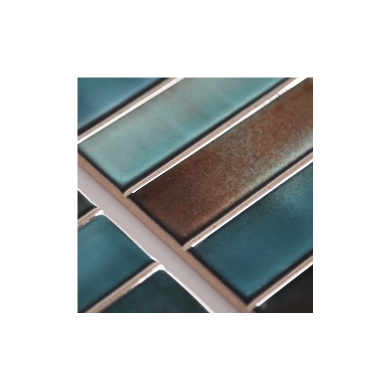 Borealis Aqua Décor Gloss Ceramic Tile 30x15cm