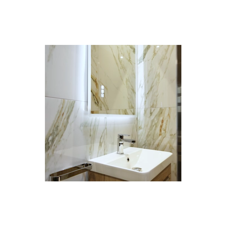 Marmo Verde Marble-Effect Polished Porcelain Tile 120x60cm